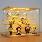 Acrylic Display Case with Light 5 Tier Box