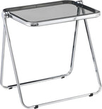 Acrylic Folding Table Space Saving Small Desk