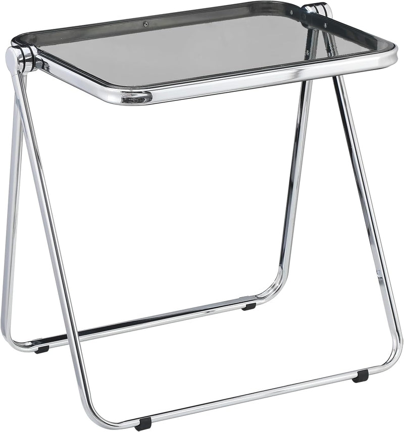 Acrylic Folding Table Space Saving Small Desk
