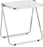 Acrylic Folding Table Space Saving Small Desk