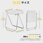 Acrylic Folding Table Space Saving Small Desk