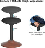 Active Wobble Stool for Standing Desk Height Adjustable