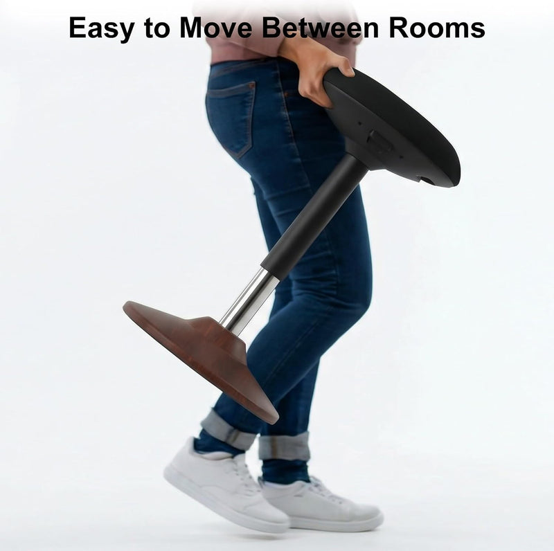 Active Wobble Stool for Standing Desk Height Adjustable