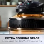 Actuate Dual Air Fryer 11L 6L 5L Drawers