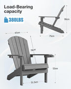 Adirondack Chair for Garden: Garden Chairs with Cup