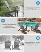 Adirondack Chair for Garden: Garden Chairs with Cup