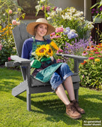 Adirondack Chair for Garden: Garden Chairs with Cup