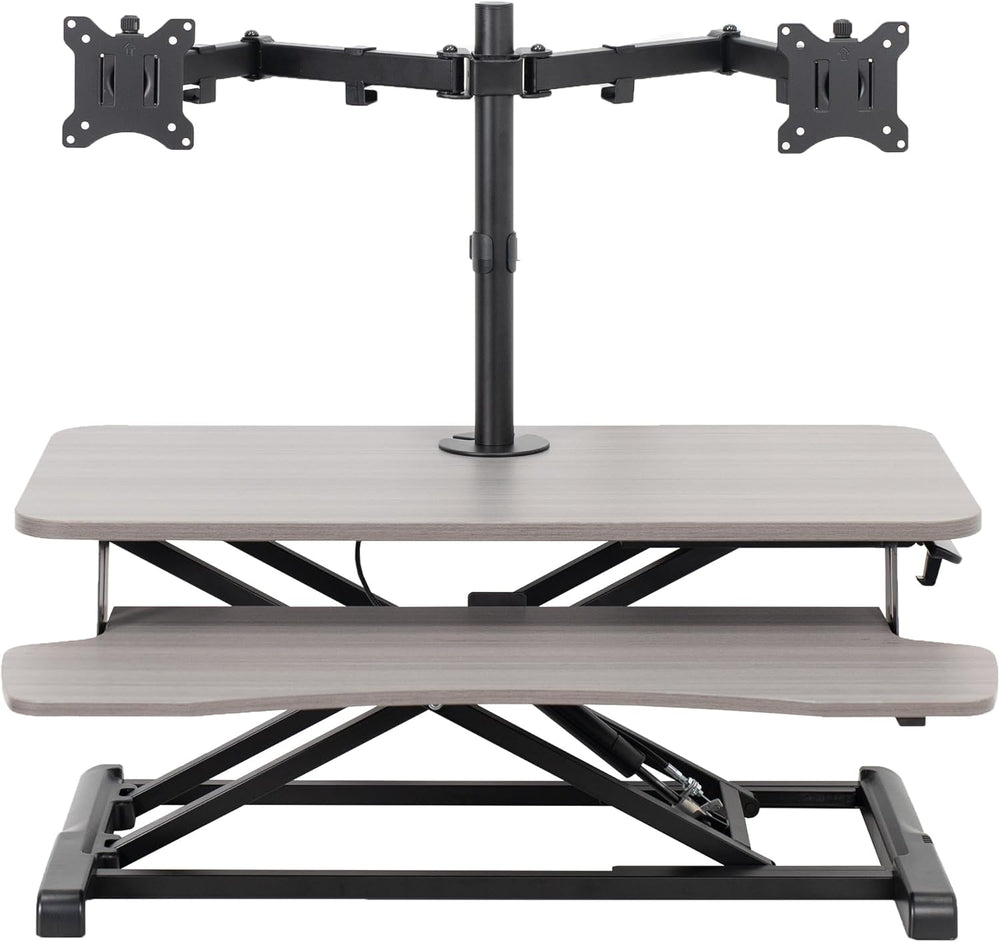 Adjustable Standing Desk Converter with Dual 13