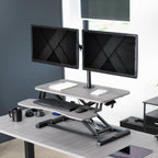 Adjustable Standing Desk Converter with Dual 13