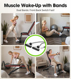 Adjustable Bench 318KG Weight Capacity Utility