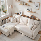 Adjustable Console Table Behind Sofa Rustic