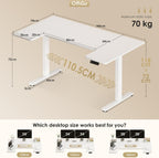 Adjustable Desk U Shaped Standing with 3 Memory