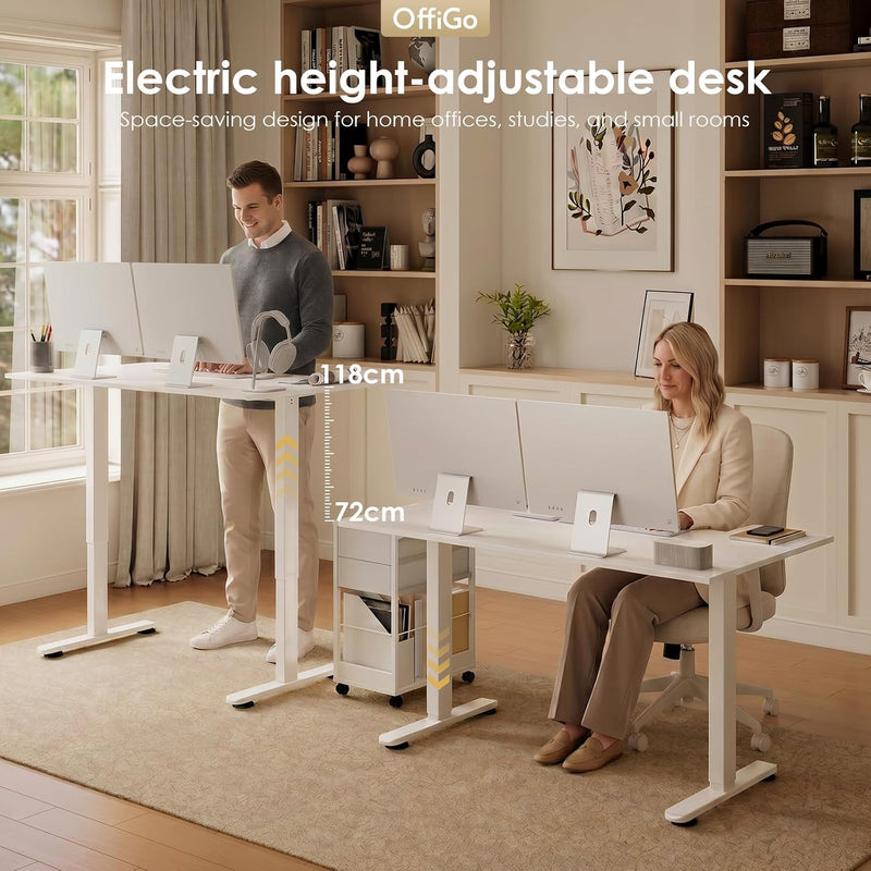 Adjustable Desk U Shaped Standing with 3 Memory