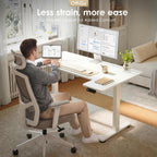 Adjustable Desk U Shaped Standing with 3 Memory