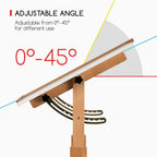 Adjustable Drafting Table: 35.5" X 23.5" Art Drawing