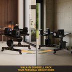 Adjustable Dumbbell Rack Weight