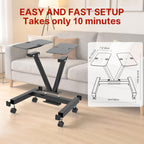 Adjustable Dumbbell Stand with Wheels 100KG