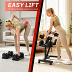 Adjustable Dumbbell Stand with Wheels 100KG
