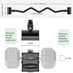 Adjustable Dumbbell to Barbell Converter Ez Curling Bar