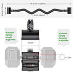 Adjustable Dumbbell to Barbell Converter Ez Curling Bar