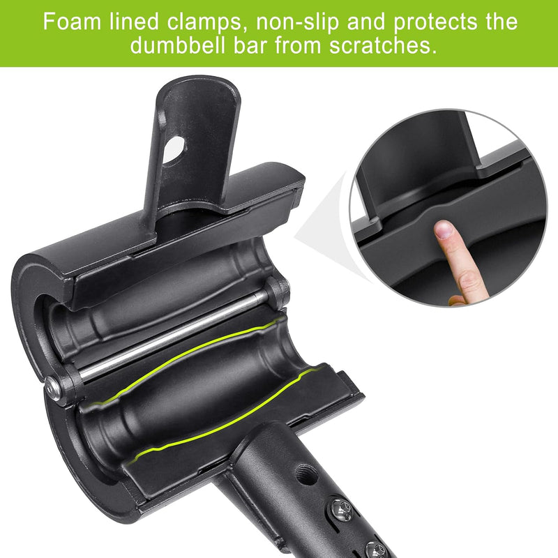 Adjustable Dumbbell to Barbell Converter Ez Curling Bar