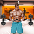 Adjustable Dumbbell to Barbell Converter Ez Curling Bar