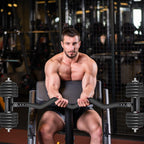 Adjustable Dumbbell to Barbell Converter Ez Curling Bar