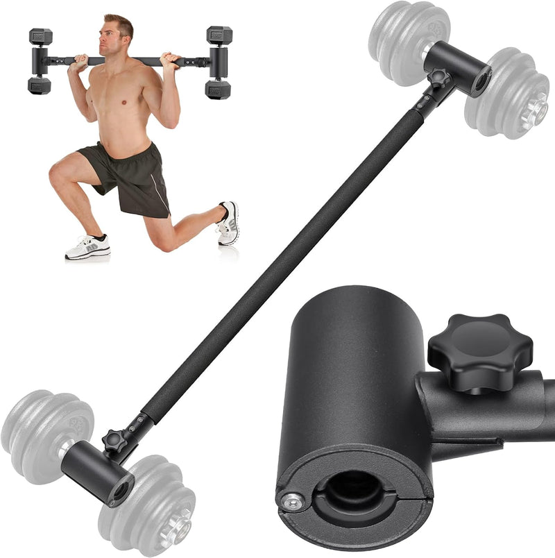 Adjustable Dumbbell to Barbell Converter Ez Curling Bar