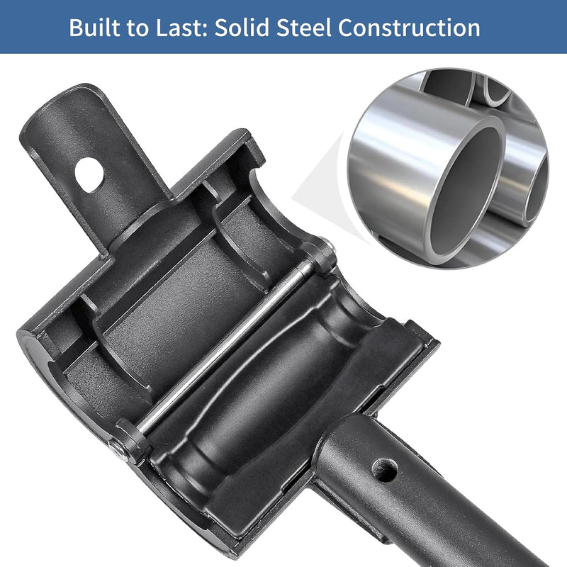 Adjustable Dumbbell to Barbell Converter Ez Curling Bar