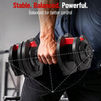 Adjustable Dumbbells 12.5KG 18KG 24KG Pair (Set of 2)