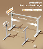 Adjustable Electric Standing Desk Frame Two-Stage