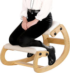 Adjustable Ergonomic Kneeling Chair Height Customisable Rocking