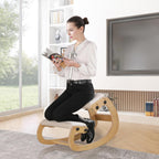 Adjustable Ergonomic Kneeling Chair Height Customisable Rocking