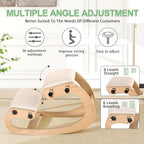 Adjustable Ergonomic Kneeling Chair Height Customisable Rocking