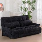 Adjustable Floor Sofa Couch with 2 Pillows Multi-Functional
