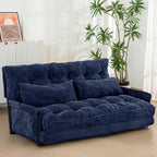 Adjustable Floor Sofa Couch with 2 Pillows Multi-Functional