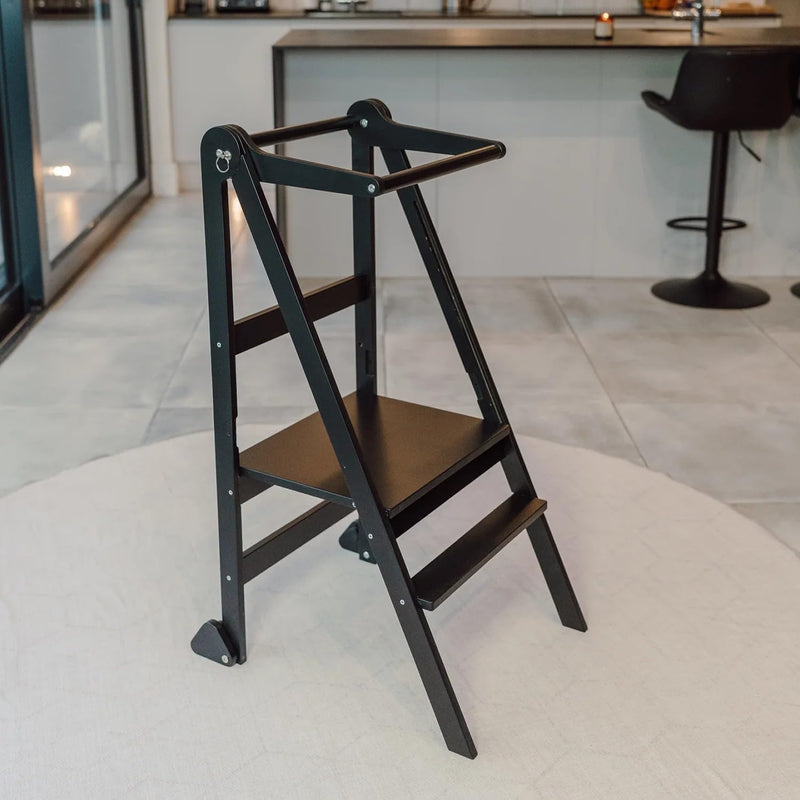 Adjustable Foldable Learning Tower for Children 1-6 Years