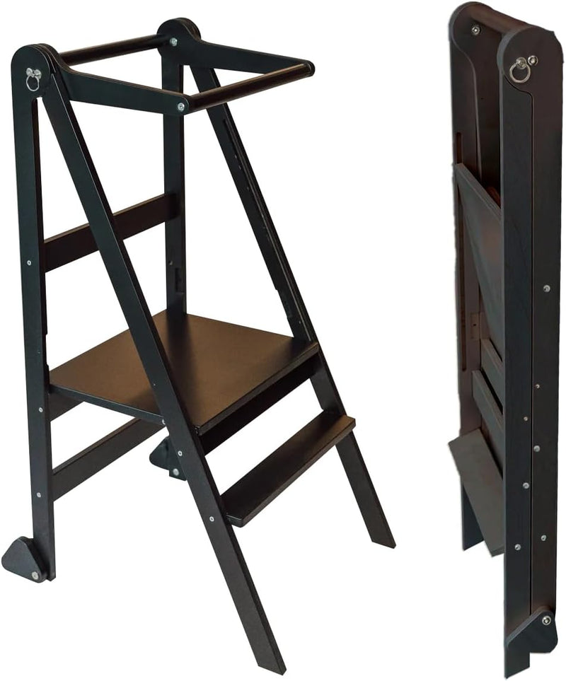 Adjustable Foldable Learning Tower for Children 1-6 Years