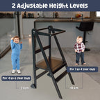 Adjustable Foldable Learning Tower for Children 1-6 Years