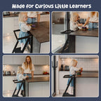 Adjustable Foldable Learning Tower for Children 1-6 Years
