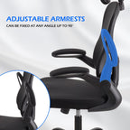 Adjustable Headrest Office Chair High-Back Ergonomic Computer