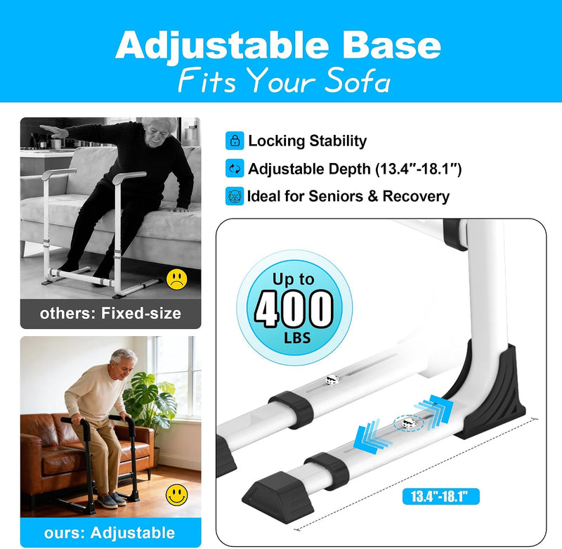 Adjustable Heavy-Duty Sofa Stand Assist for Elderly