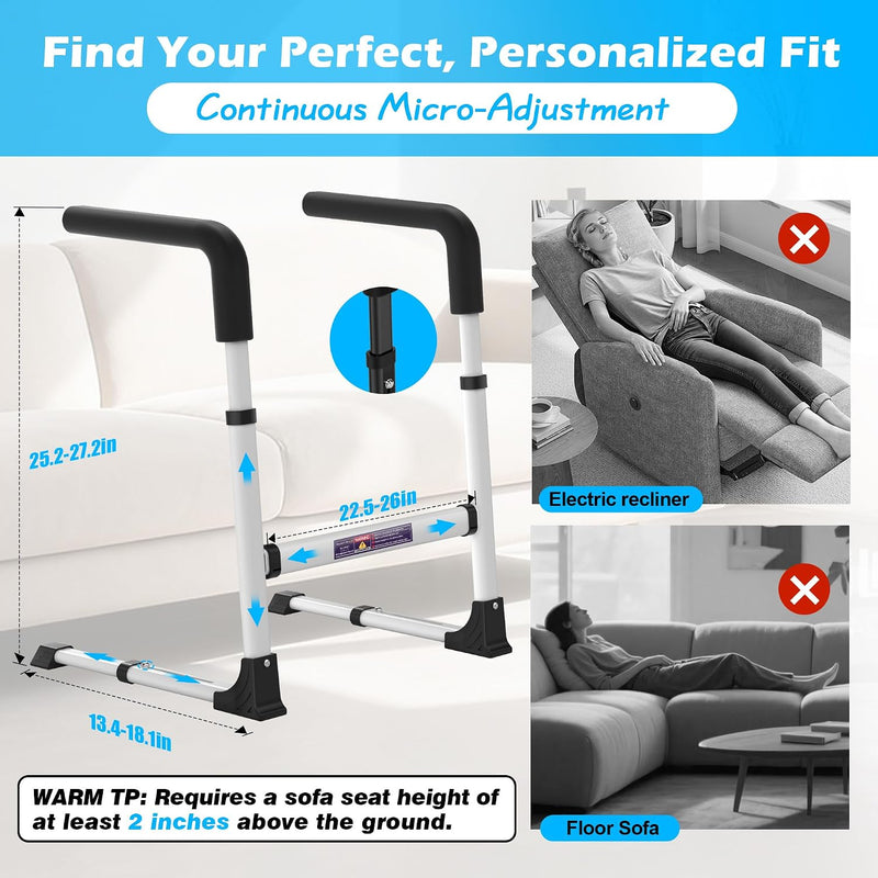 Adjustable Heavy-Duty Sofa Stand Assist for Elderly