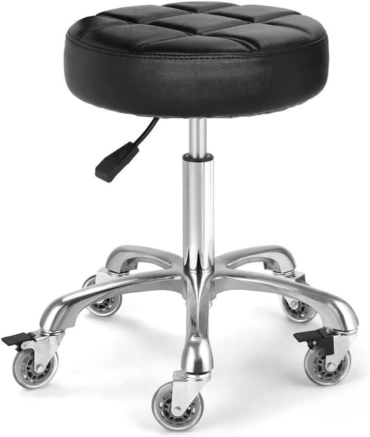 Adjustable Heavy Duty Stool Rolling Stools with Locking