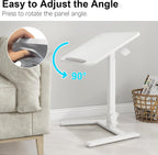 Adjustable Height Small Standing Desk Foldable Laptop Table