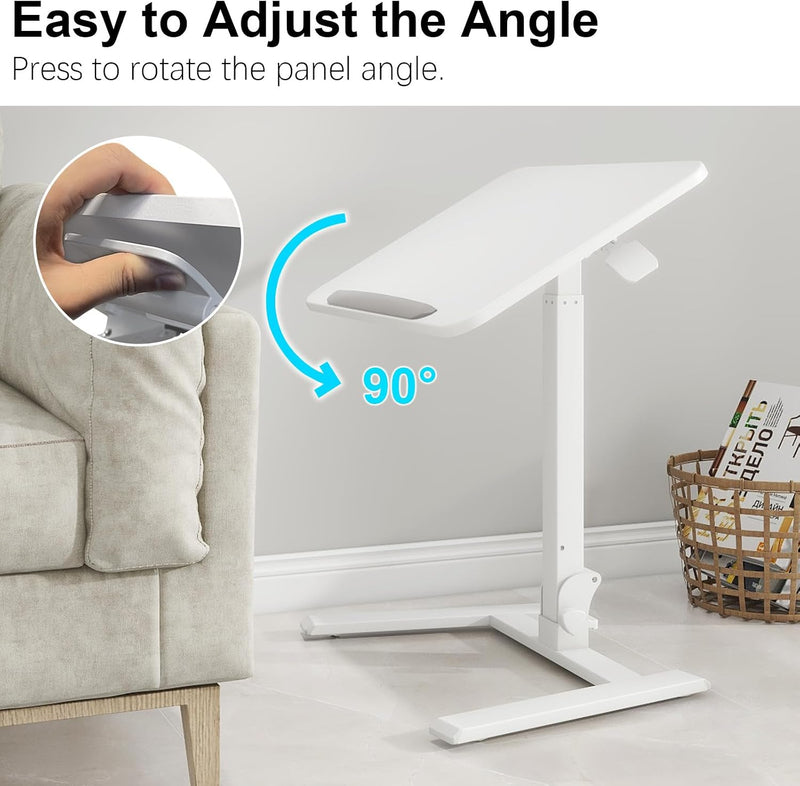 Adjustable Height Small Standing Desk Foldable Laptop Table