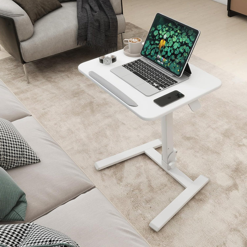 Adjustable Height Small Standing Desk Foldable Laptop Table