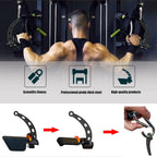 Adjustable Lat Pull Down Bar Cable Machine Attachments