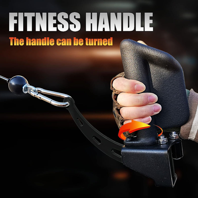 Adjustable Lat Pull Down Bar Cable Machine Attachments