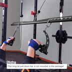 Adjustable Lat Pull Down Bar Cable Machine Attachments